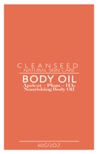 Load image into Gallery viewer, Apricot + Plum + HA Nourishing Body Oil (2OZ/60ML)