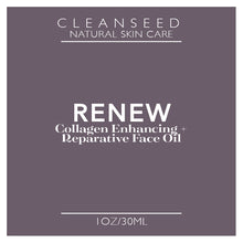 Load image into Gallery viewer, RENEW : Collagen Enhancing  + Reparative Face Oil (1OZ/30ML)